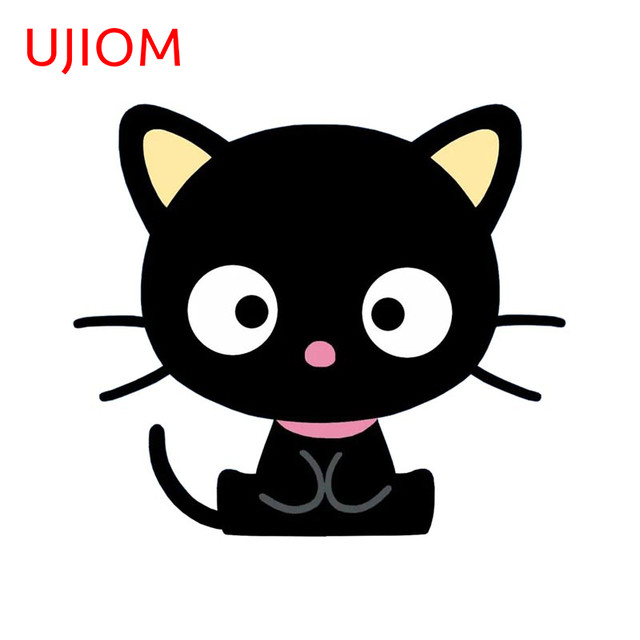 UJIOM 13cm X 11.4cm Anime Characters CHOCOCAT Wall Decal Vinyl